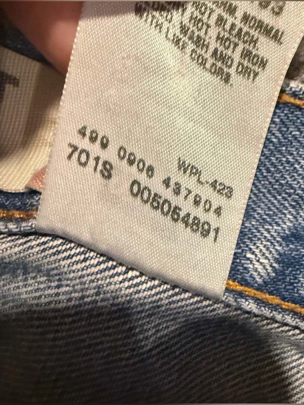 Levis 505 Vtg Jeans Mens 30x34 blue Regular Straight Fit Y2K Cotton Durable